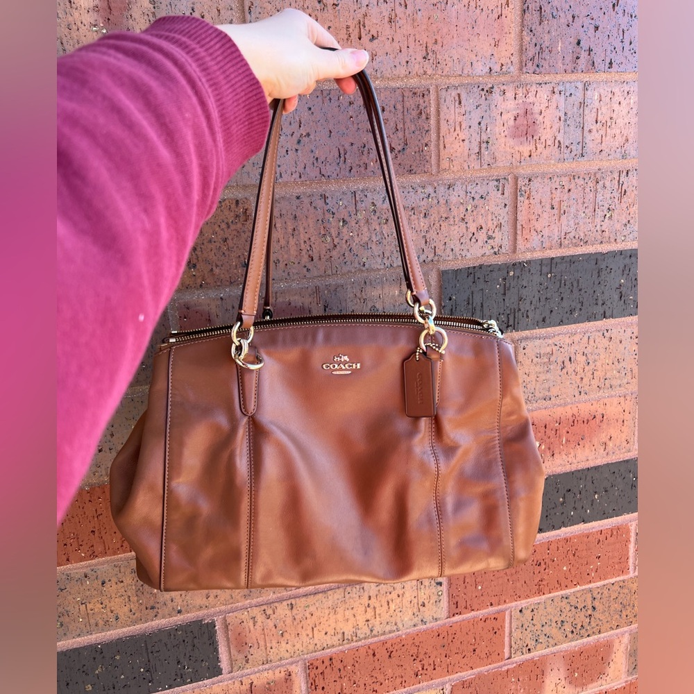 Brown Coach Handbag